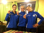 Chiara Carena, prima; Chiara Andreetta, seconda, Martina Perlo terza; VOLTEGGIO