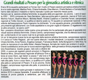 LUGLIO AGOSTO 2010