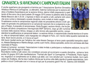 MAGGIO 2010